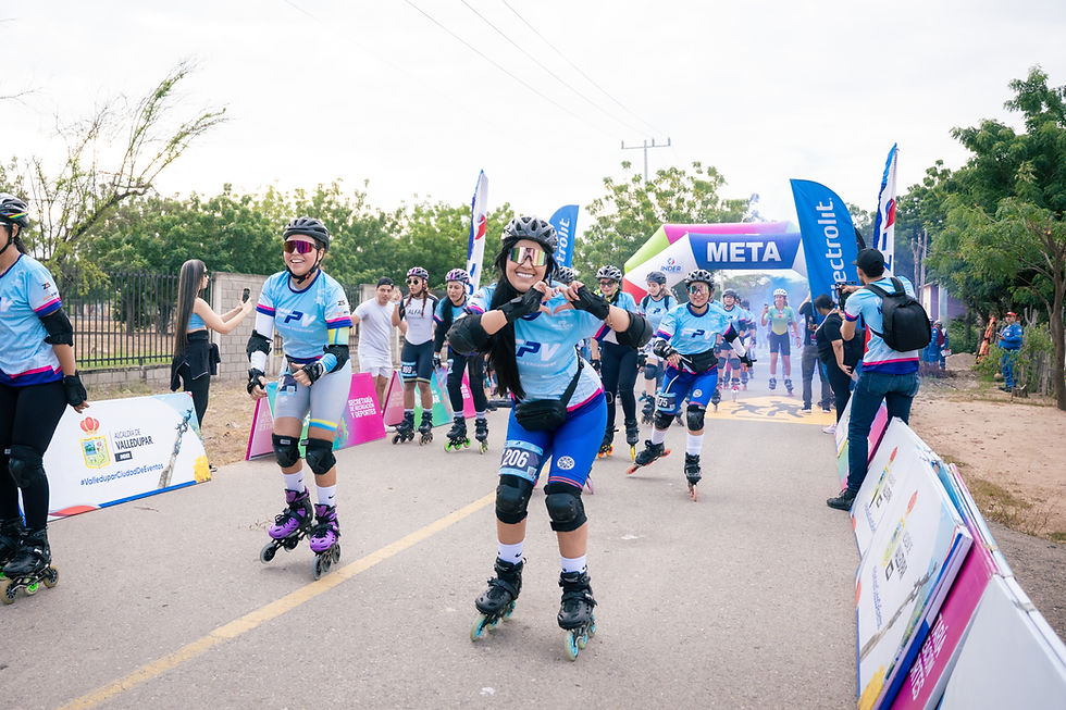 FONDO PATINA REUNIÓ A MÁS DE 300 PATINADORES Y CONSOLIDÓ A VALLEDUPAR COMO EPICENTRO DEL PATINAJE DE FONDO
