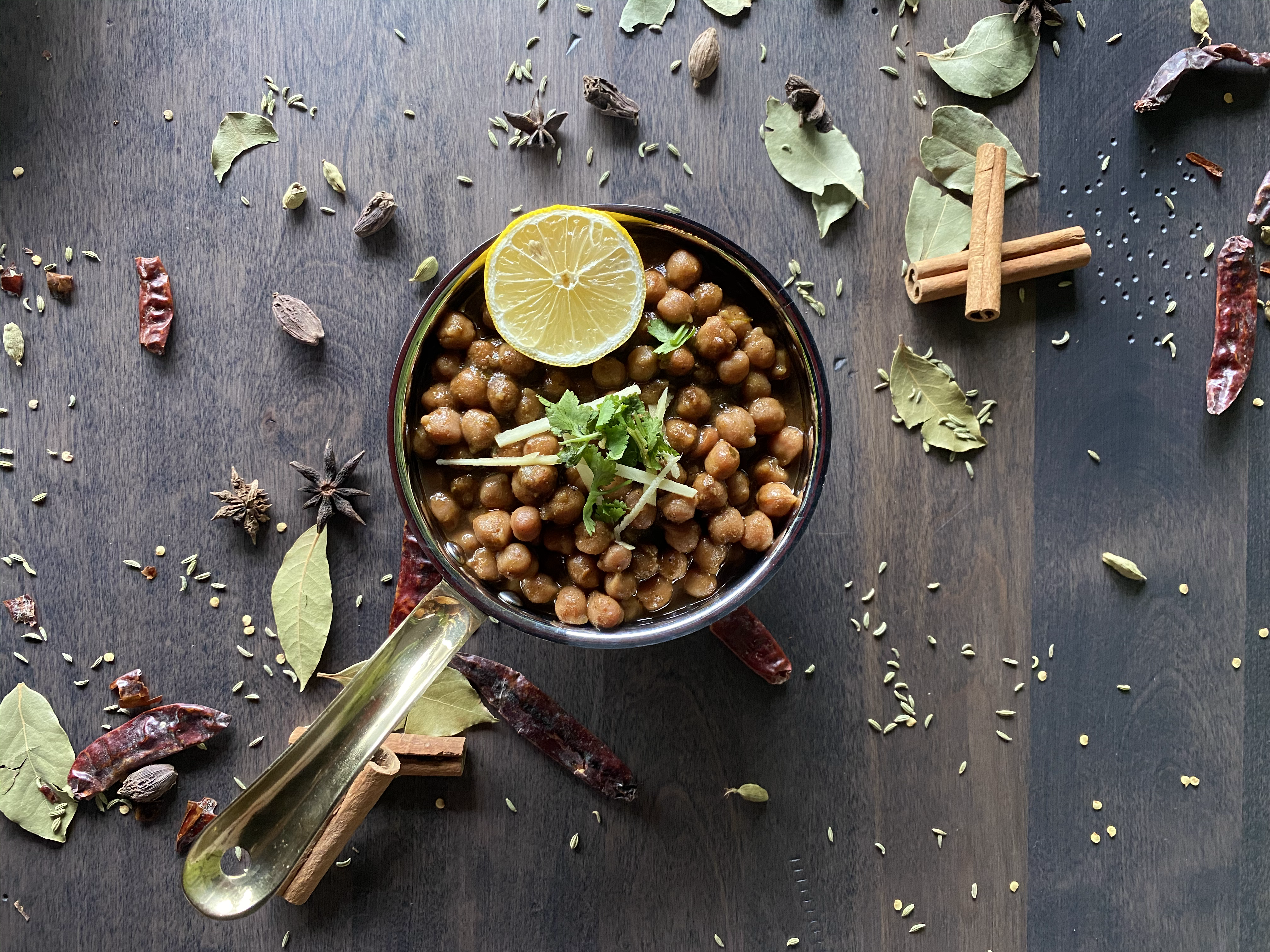 Arranged Food and Objects