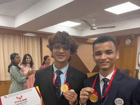 Sarvesh & M.Owais - ED Cell
Won - Vyapaar Vikalp, a Business Case Study Competition