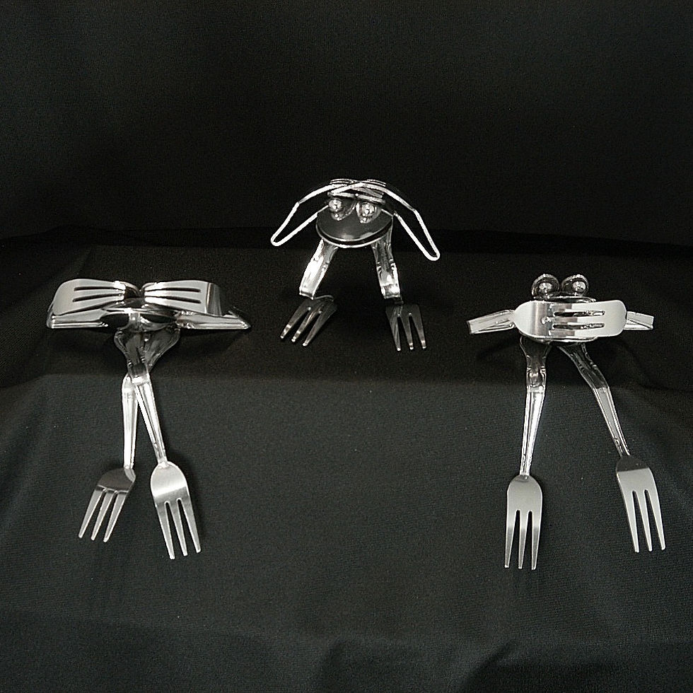 Frogs Hear, See & Speak No Evil