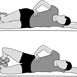 An image of an exercises for hip pain / IT band syndrome