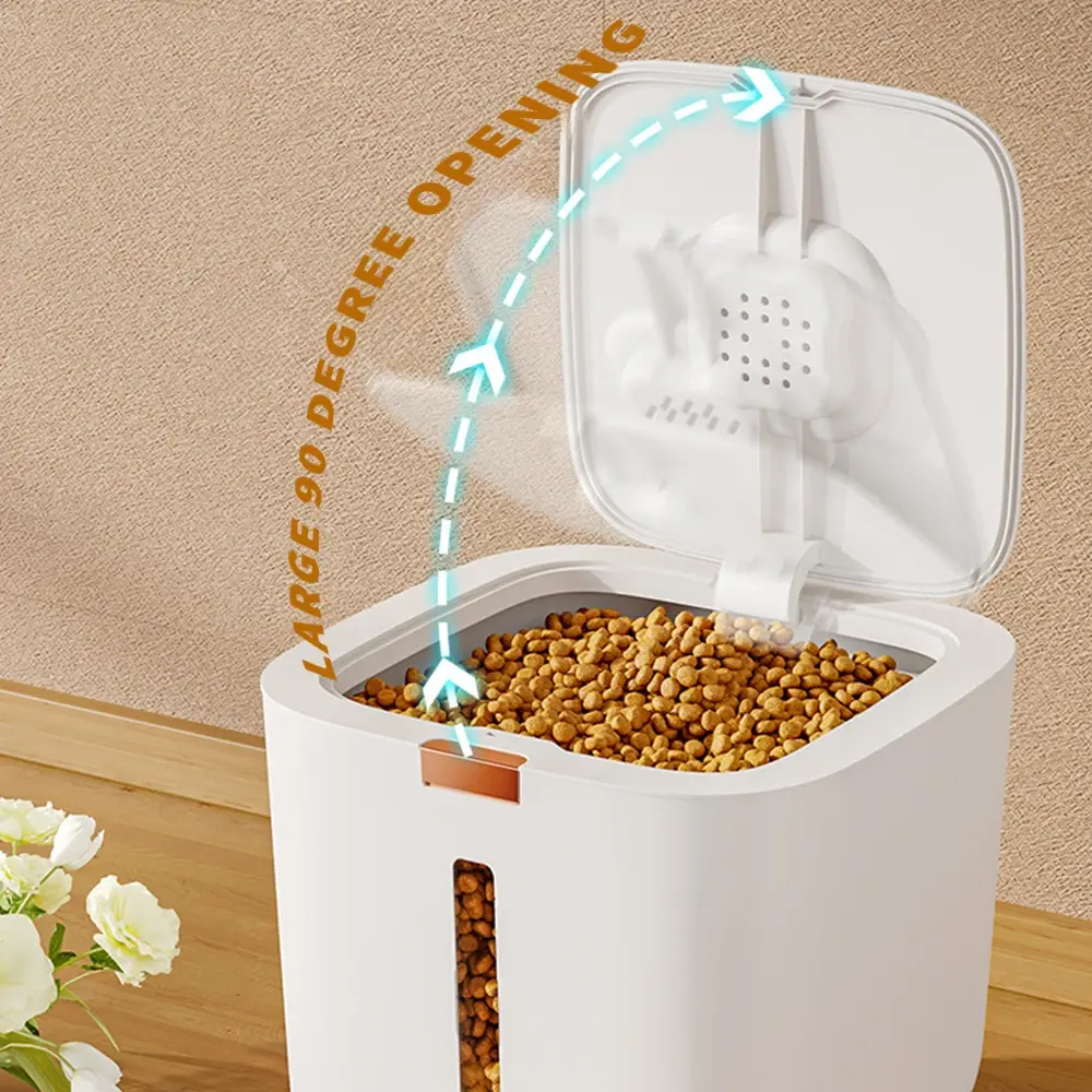 Pet Food Storage Barrel Large Storage Barrel Food Sealed Moisture-proof Cat Food