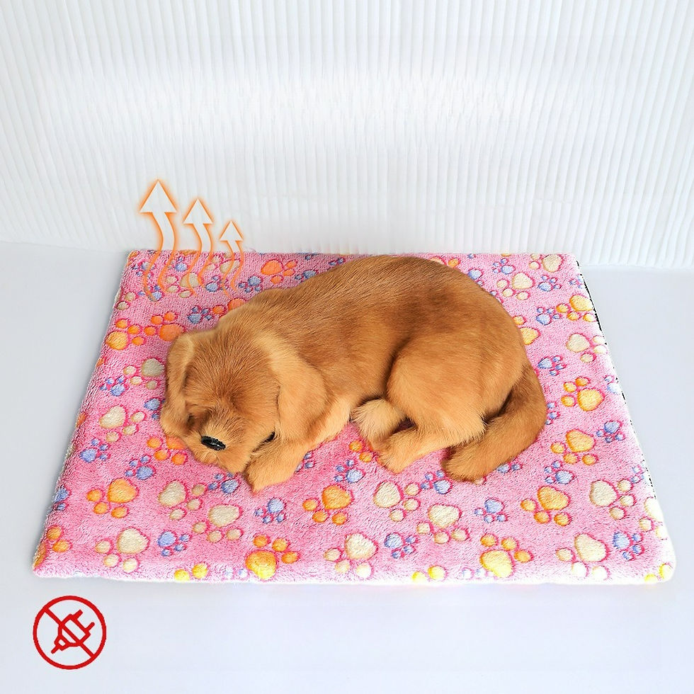 Miniatura: Self Warming Cat Bed Heating Cat Dog Mat Extra Warm Thermal Pet Pad for Pets wit