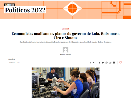 Economistas analisam os planos de governo de Lula, Bolsonaro, Ciro e Simone.