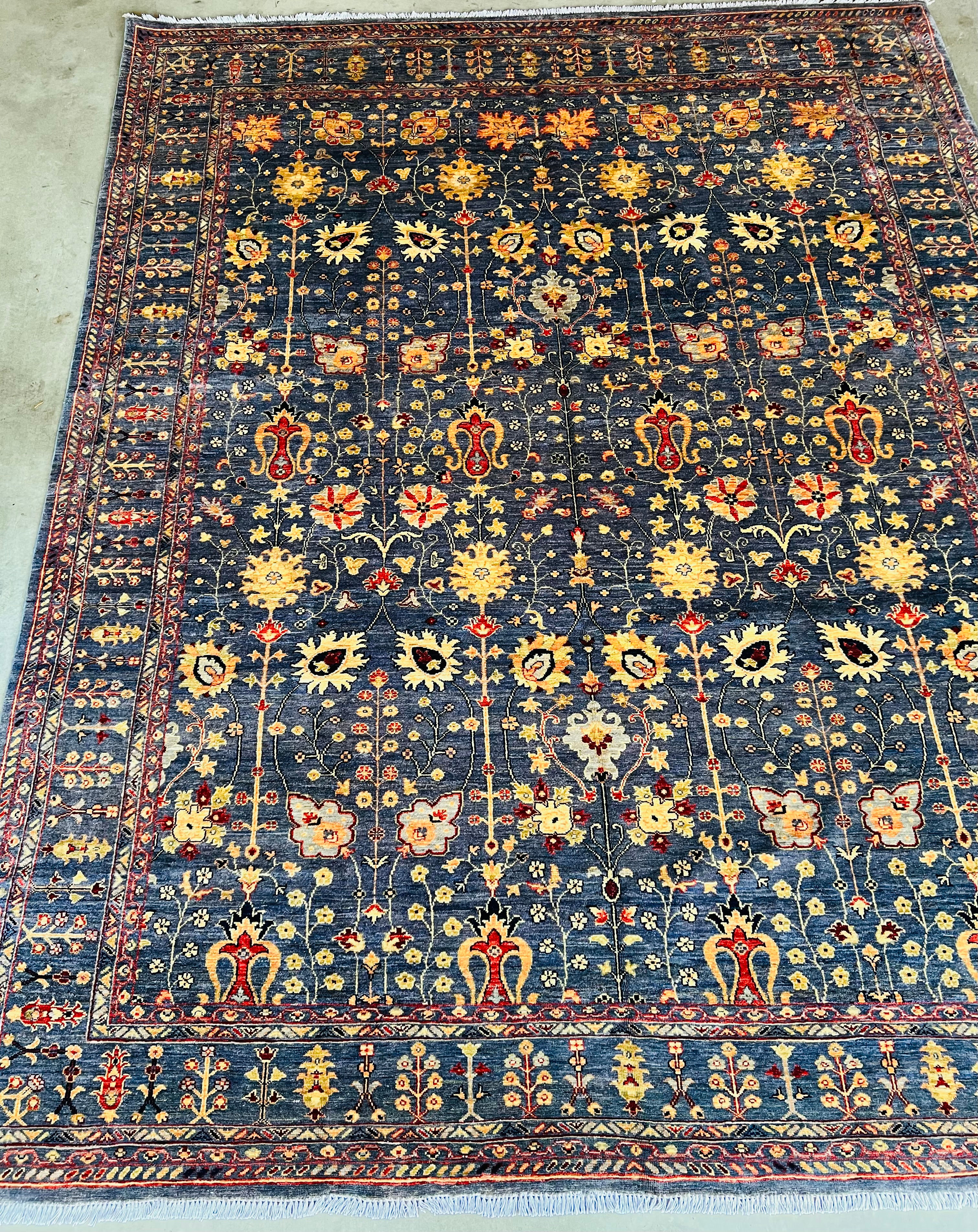 Blue Sapphire 10'L x 7'11"W