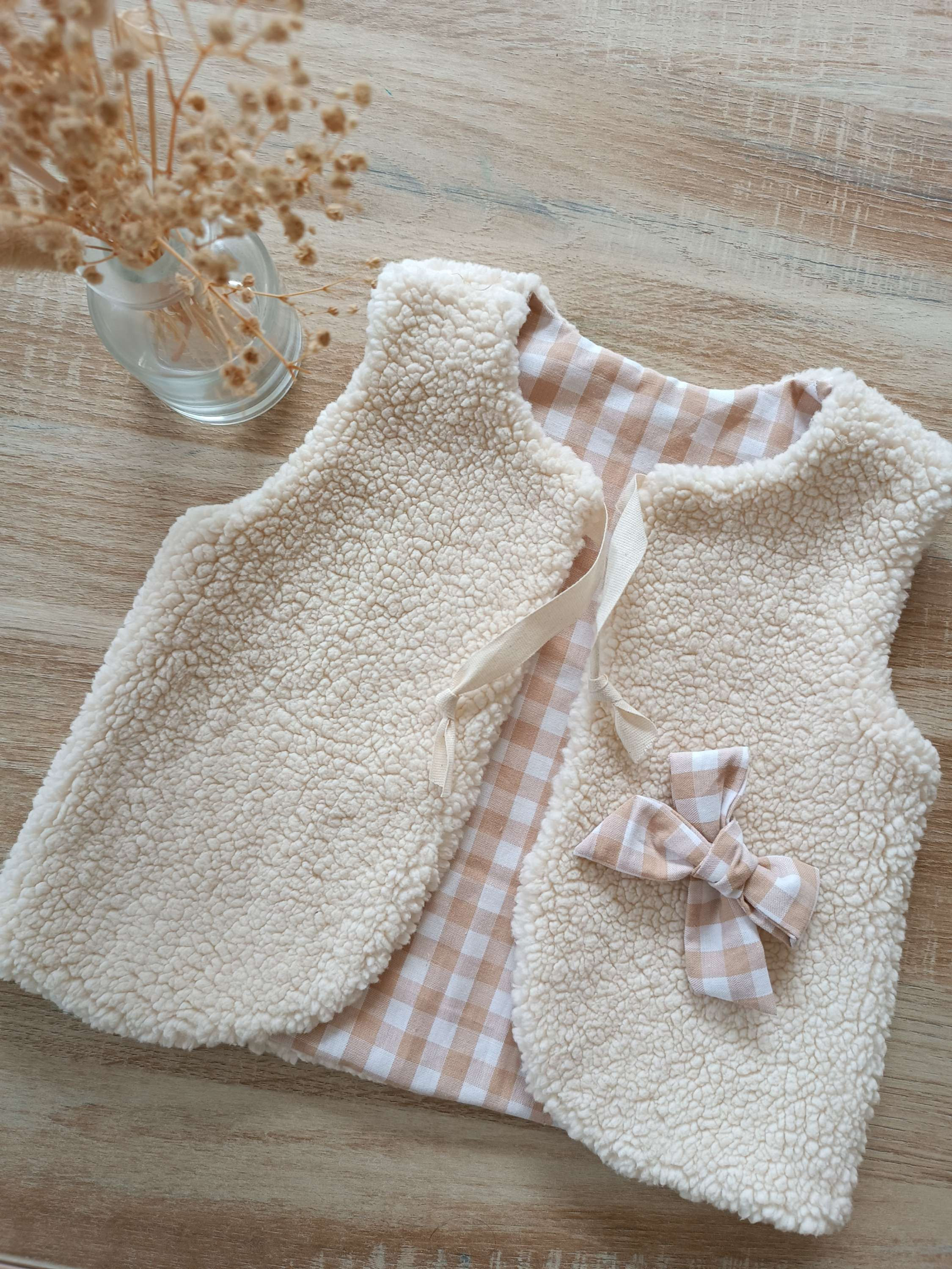 Gilet de berger mixte "Camille"- SUR COMMANDE