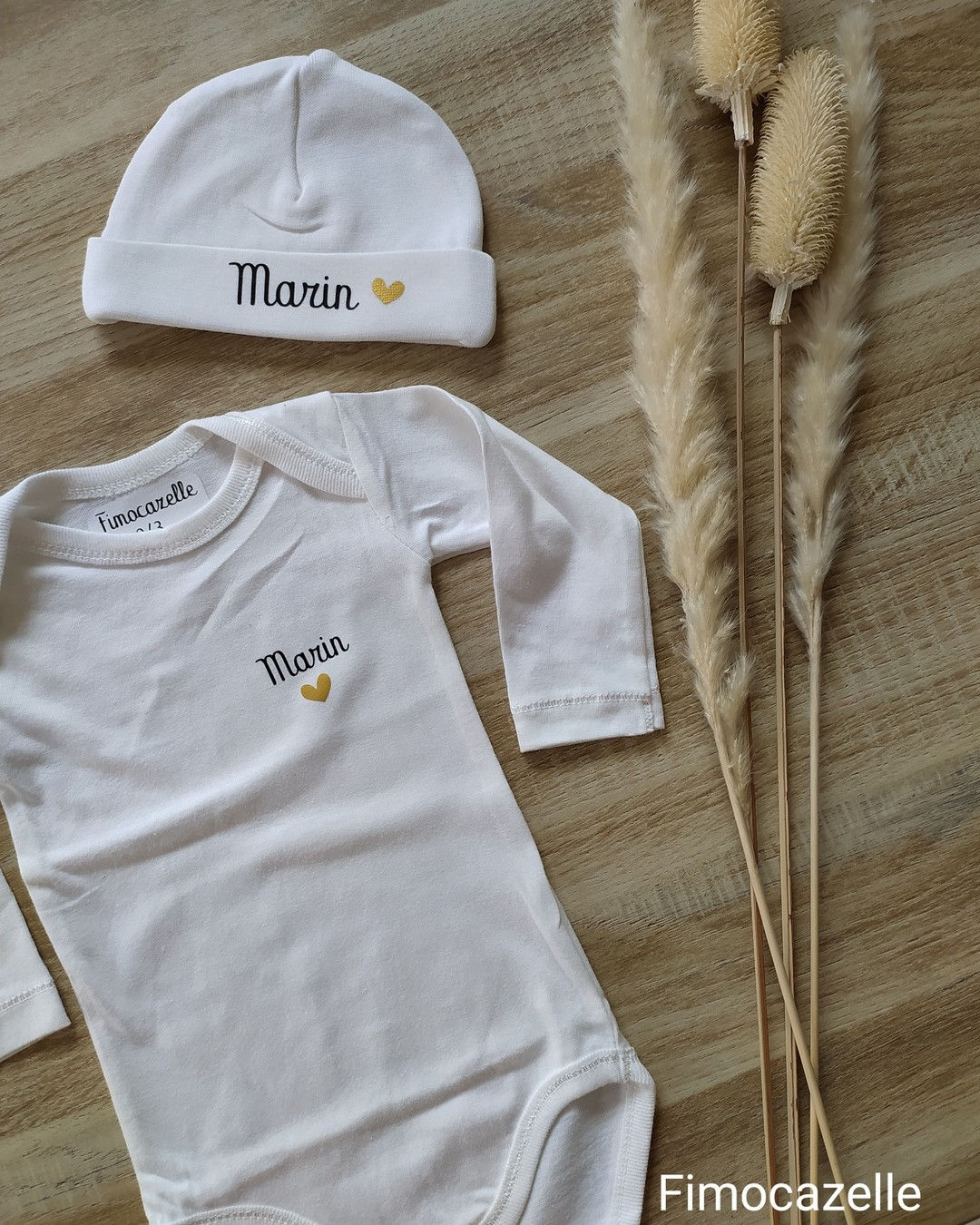 Body personnalisé manches longues - Sur commande