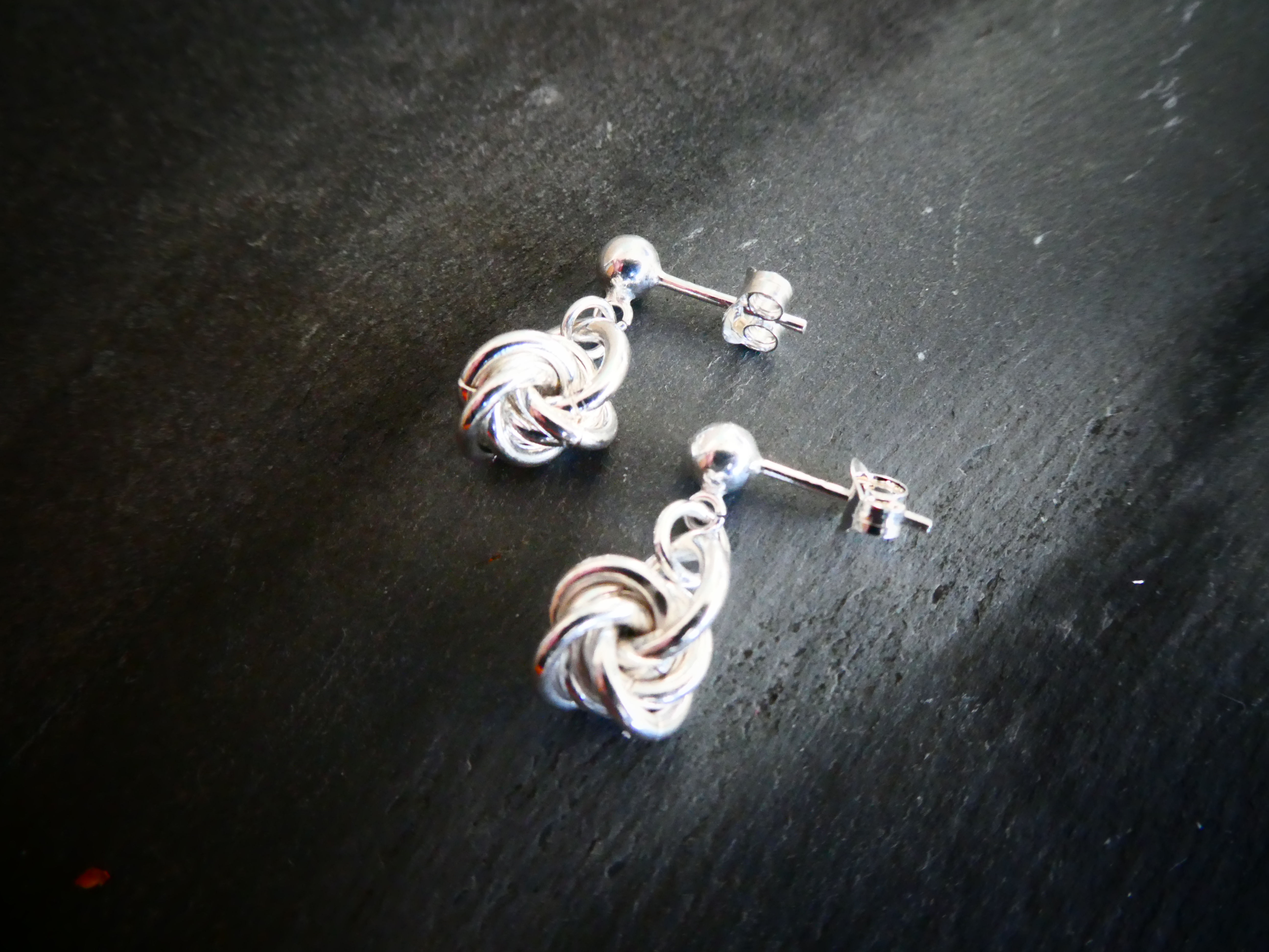 Mobius Rose Earrings