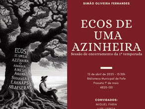 Participação na Sessão de Poesia Ecos de uma Azinheira