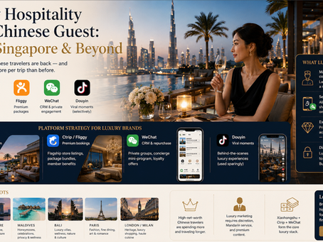 Luxury Hospitality & the Chinese Guest: Dubai, Singapore & Beyond