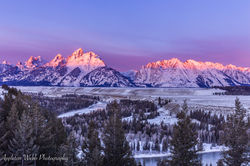 Wyoming Alpenglow