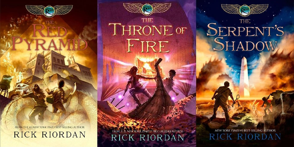 Rick Riordan's Kane Chronicles Book Series