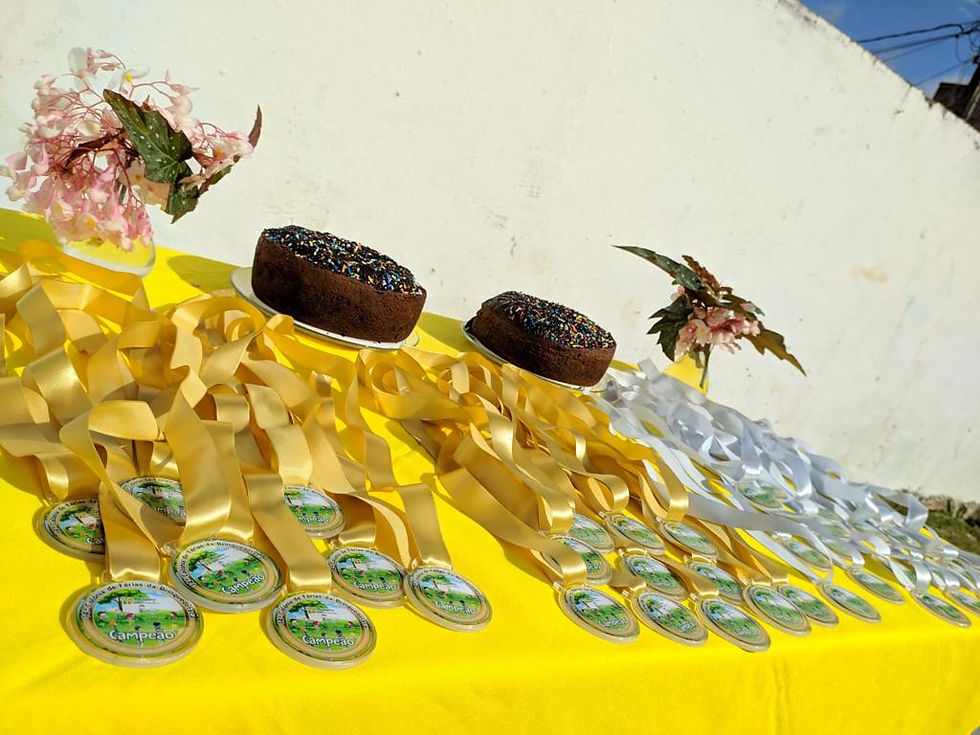 Mesa da Premiação da Colônia