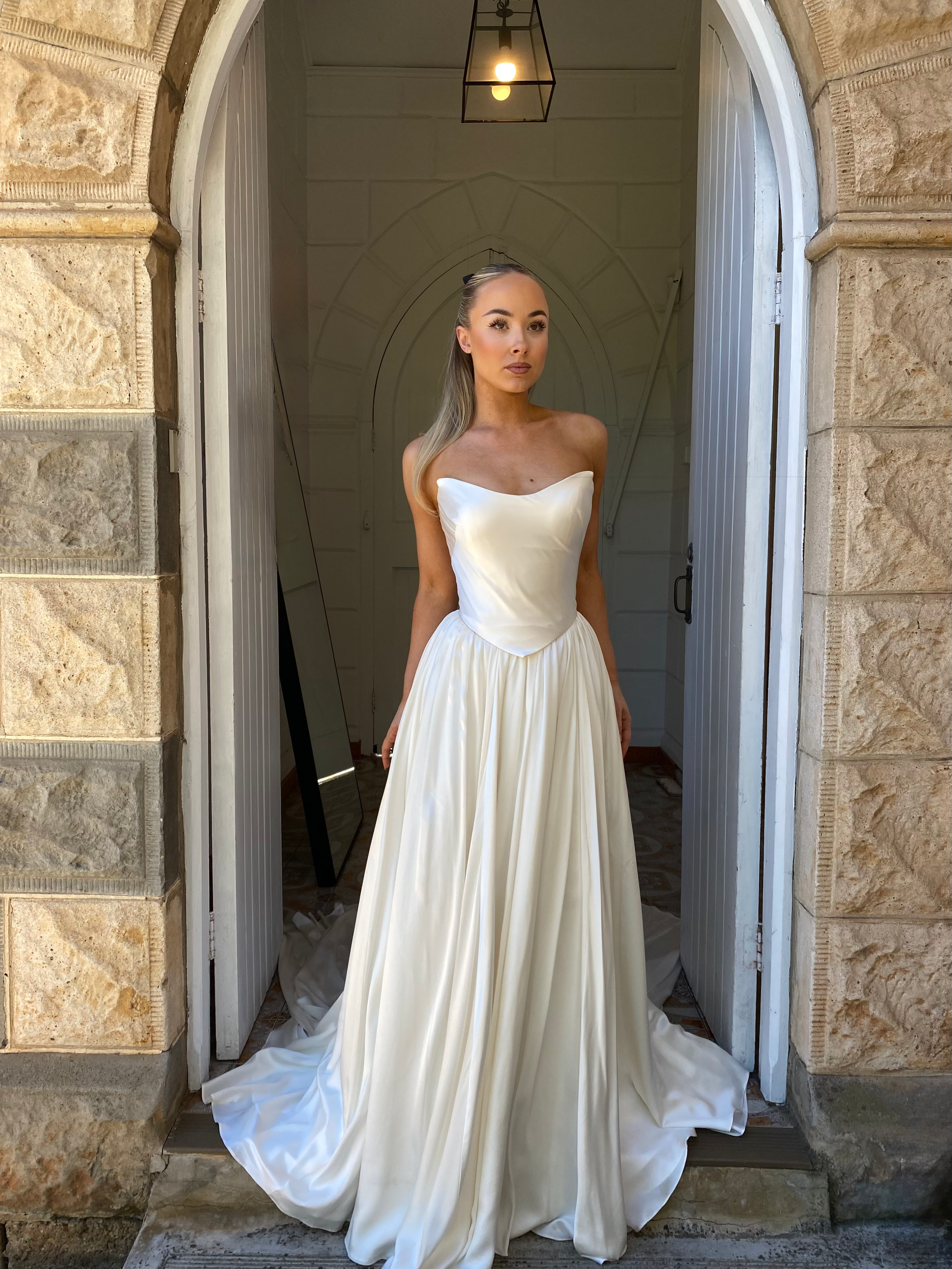 Brandie Top & Jasmine silk skirt