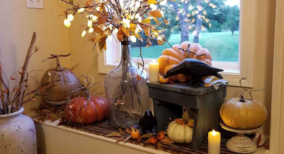 Fall Window Seat