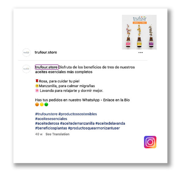 Essential Oils - Post content / Spanish