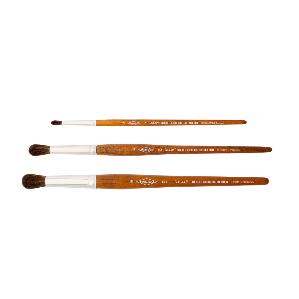 Thumbnail: Glaze brush pony hair – HABICO type 151