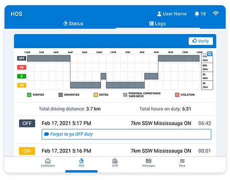 geotab ELD_HOS_DVIR compliance