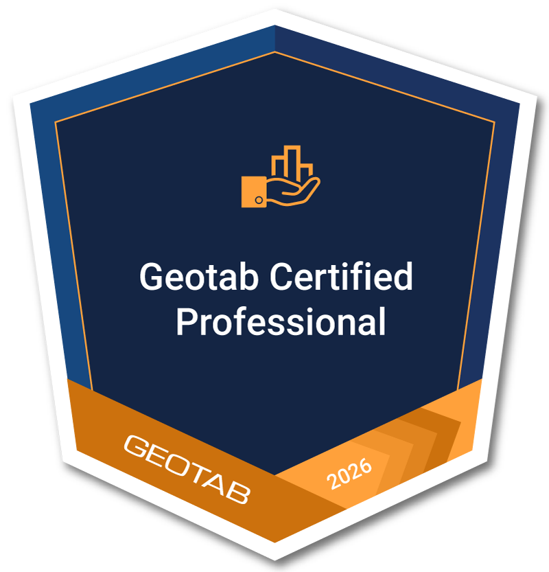 Geotab Certified GPS Fleet Management Solutions Badge