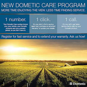 OUTDOORS ESSENTIALS: New Dometic Care Program Takes the Stress out of Service and Warranty