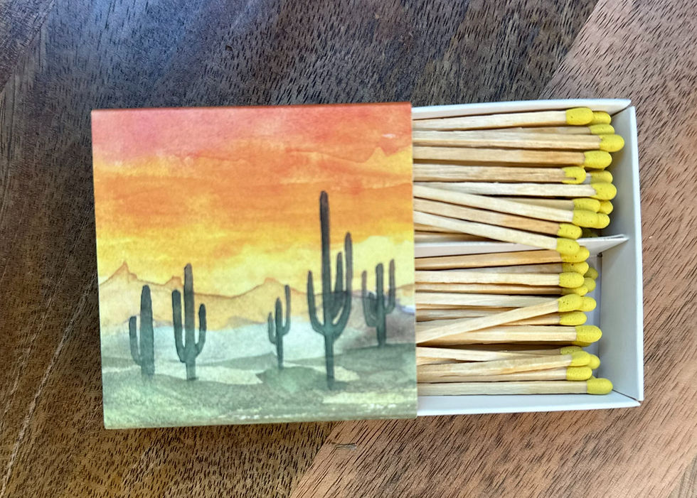Thumbnail: Handcrafted matches/Candle matches