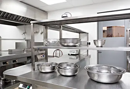 Stainless Steel Custom Commercial Kitchen