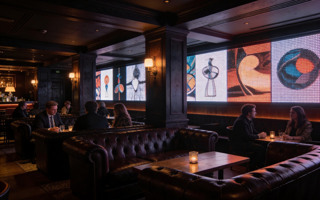 Digital Signage for Private Members Clubs: Atmosphere Without Compromise