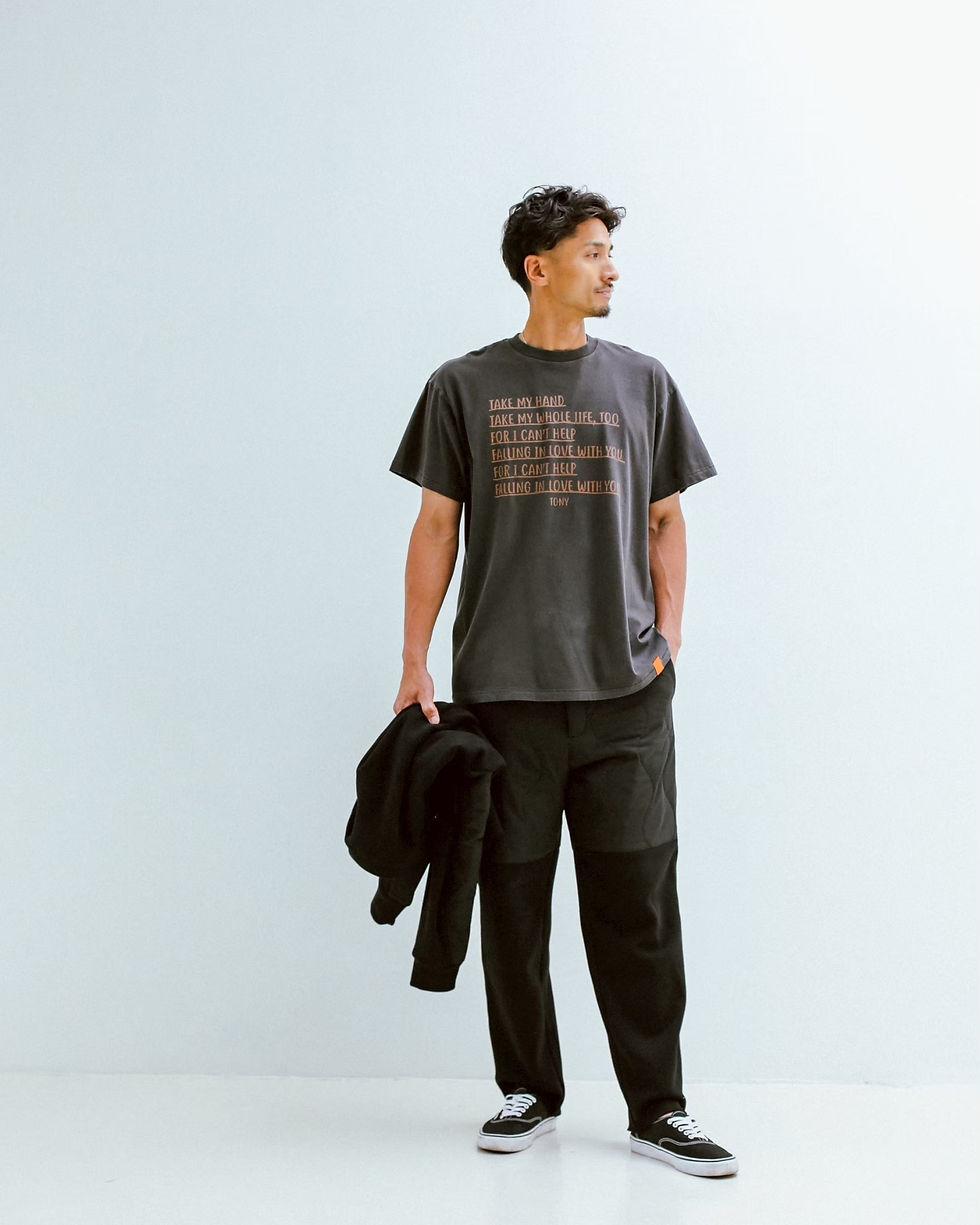 サムネイル： FALL IN LOVE “渾身”TEE / 25FW-002 BLACK