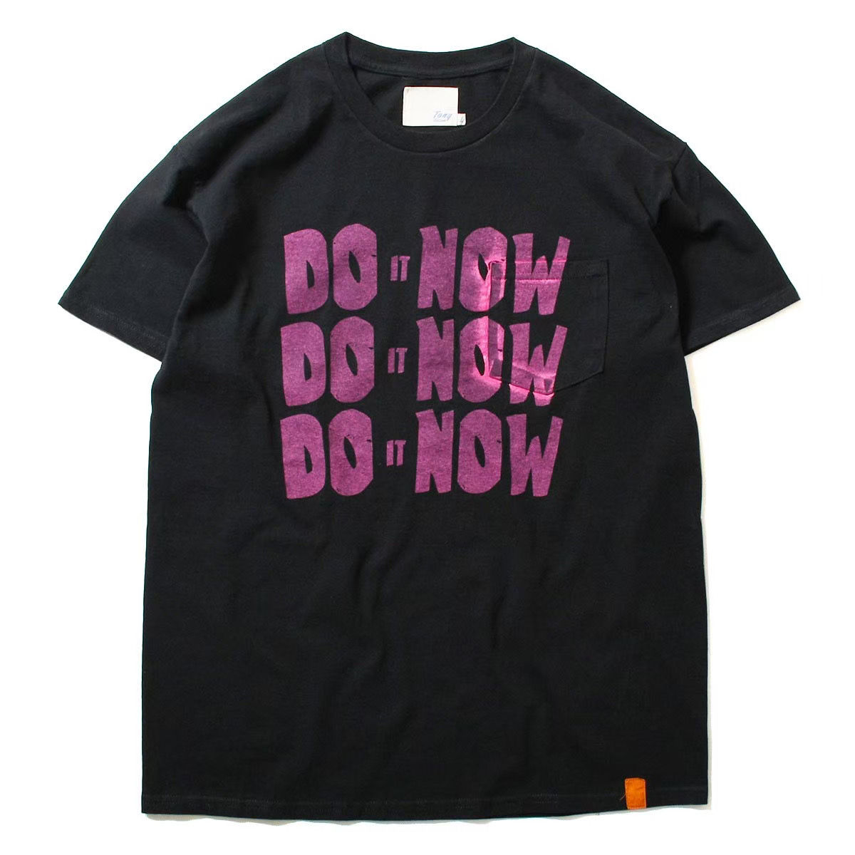 IMAYARE POCKET TEE 24SM-007 BLACK