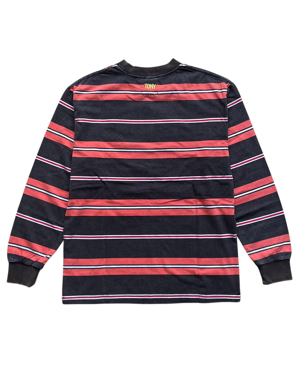 サムネイル： Tony*HangTen LS Tee / 26SS-024HT BRN/ORG