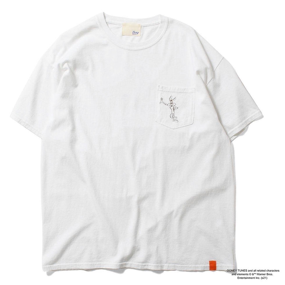Tony / Coyote Tee 22SM-015 WHITE