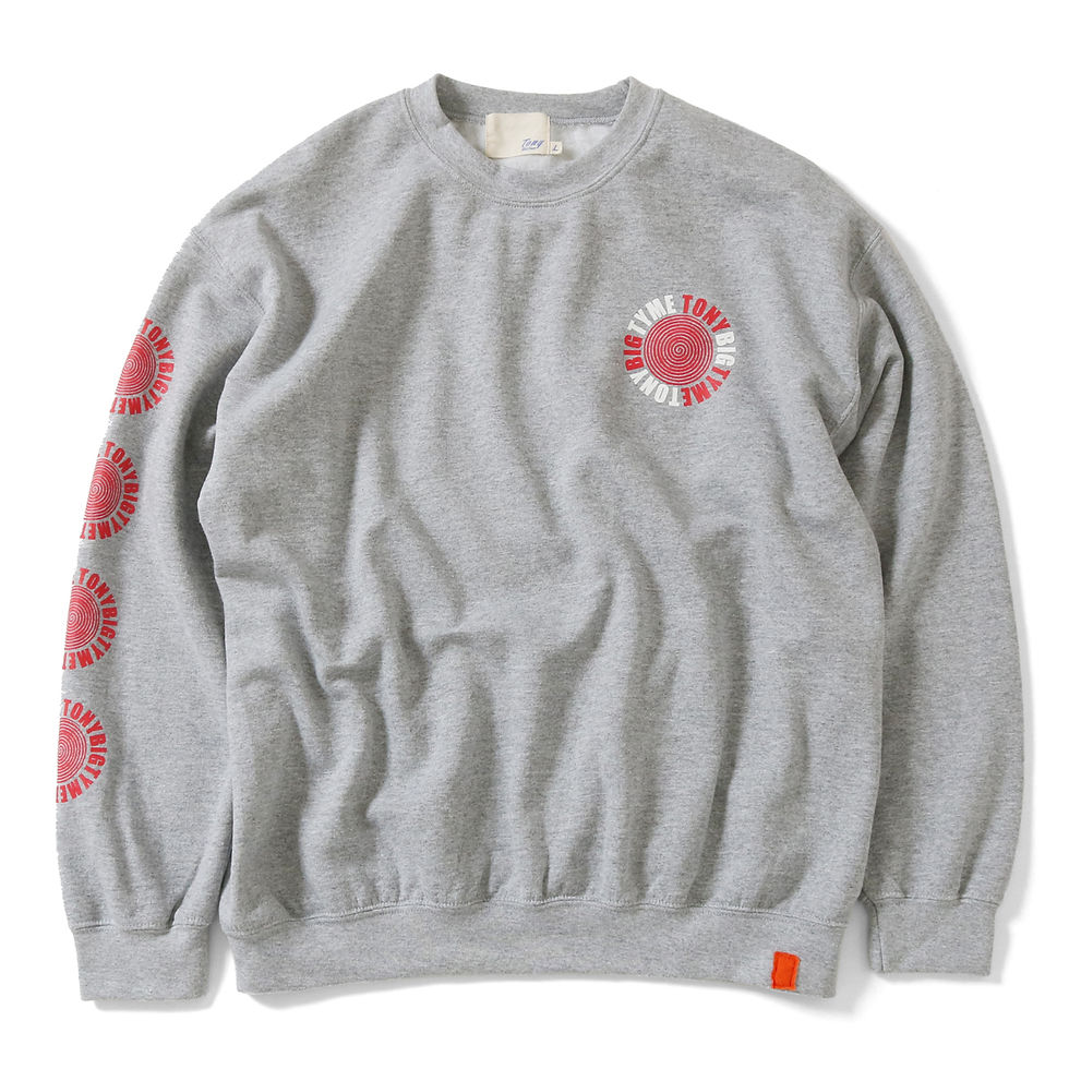 Tony Big Tyme Sweat 21FW-011 GRAY