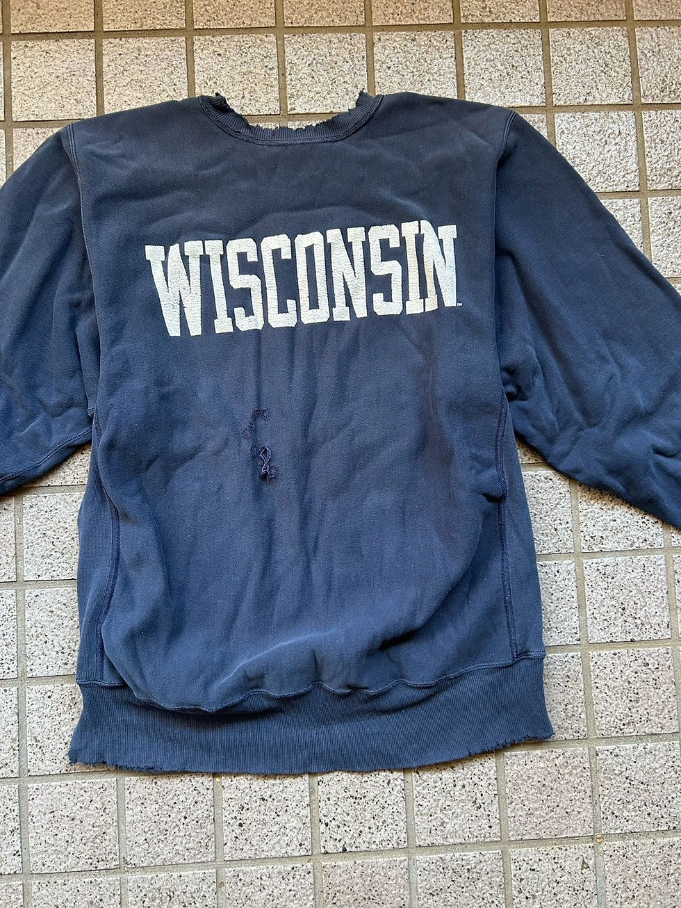 サムネイル： #4 90's MEXICO製 CHAMPION WISCONSIN REVERSE WEAVE