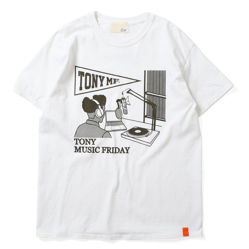 Tony Music Friday Tee 22SP-019 WHITEの通販 | Tony Taizsun