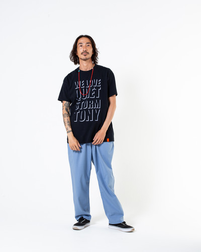 Quiet Storm Tee / 26SS-007 BLACKの通販 | Tony Taizsun トニータイズサン