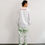 サムネイル： NICOLAS PANTS / 25SP013 WHT*GRN