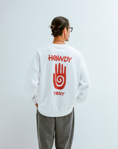 Howdy Sweat / 25FW-020 WHITEの通販 | Tony Taizsun トニータイズサン