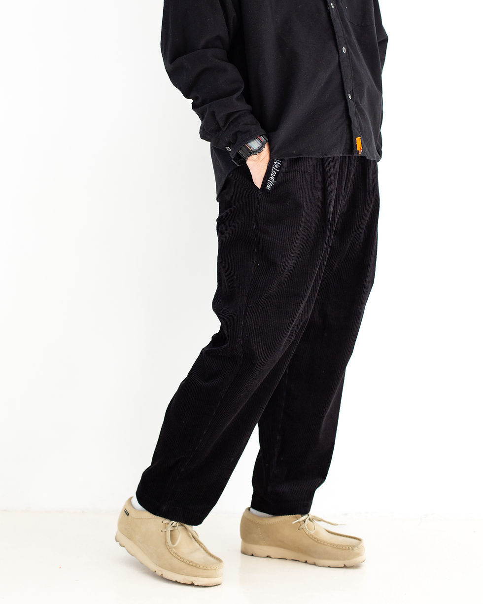 サムネイル： HIRO CORDUROY PANTS  / 26FW-020 BLACK
