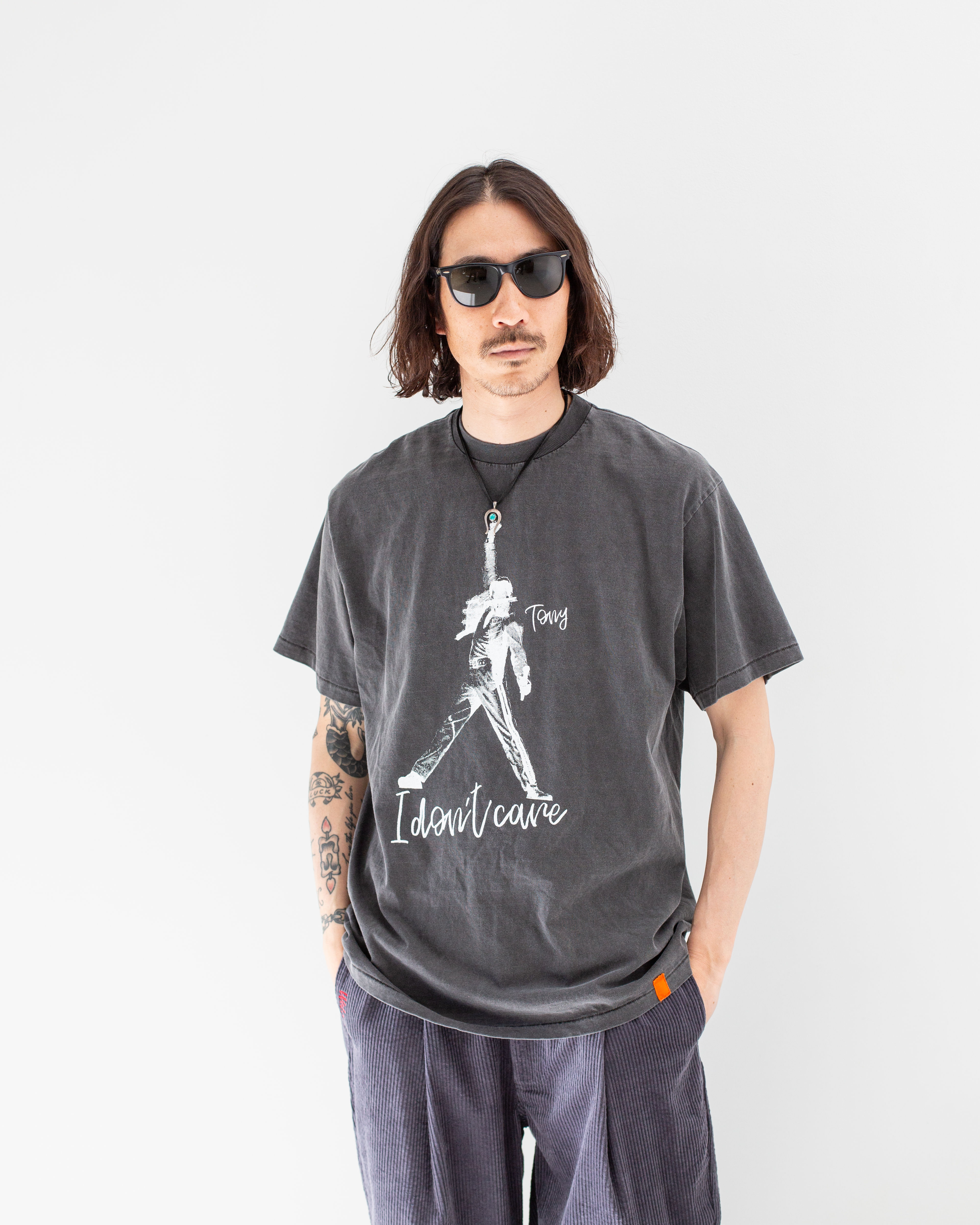 FREEDOM POSE “渾身”TEE / 26LS-001 BLACK
