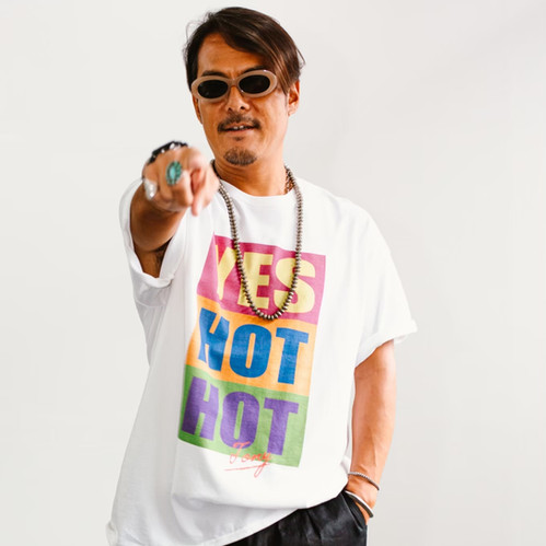 YES HOT TEE / 25SP-016 WHITEの通販 | Tony Taizsun トニータイズサン