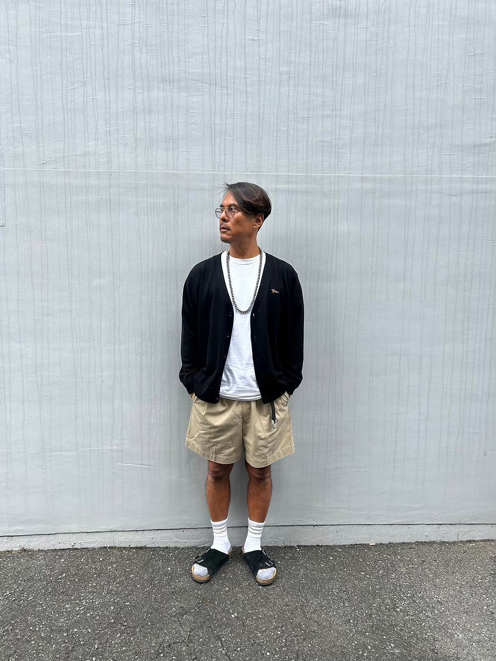 サムネイル： TWIST SWITCH CARDIGAN / 25SP-004 BLACK