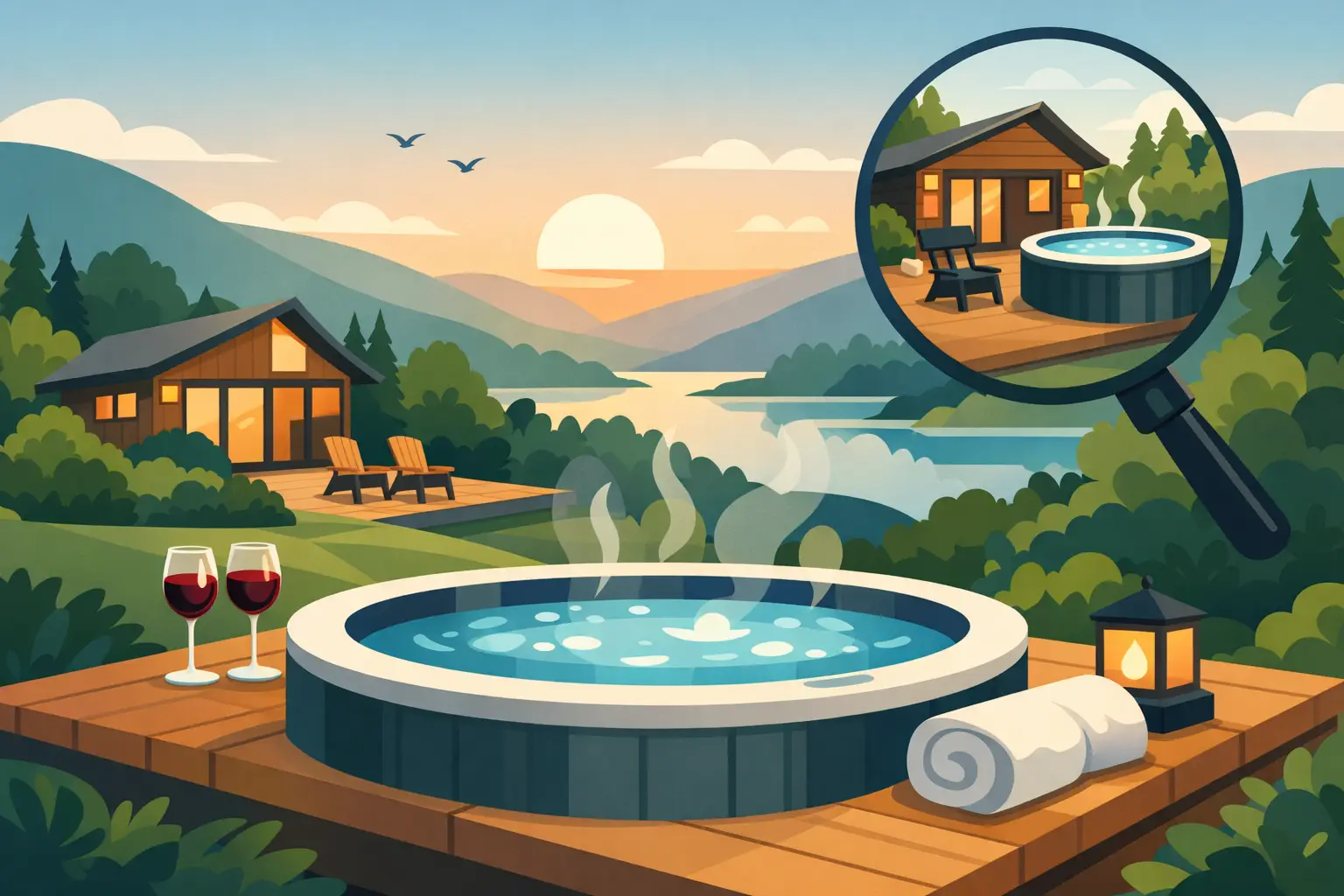 How to Pick a Hudson Valley Rental With Hot Tub
