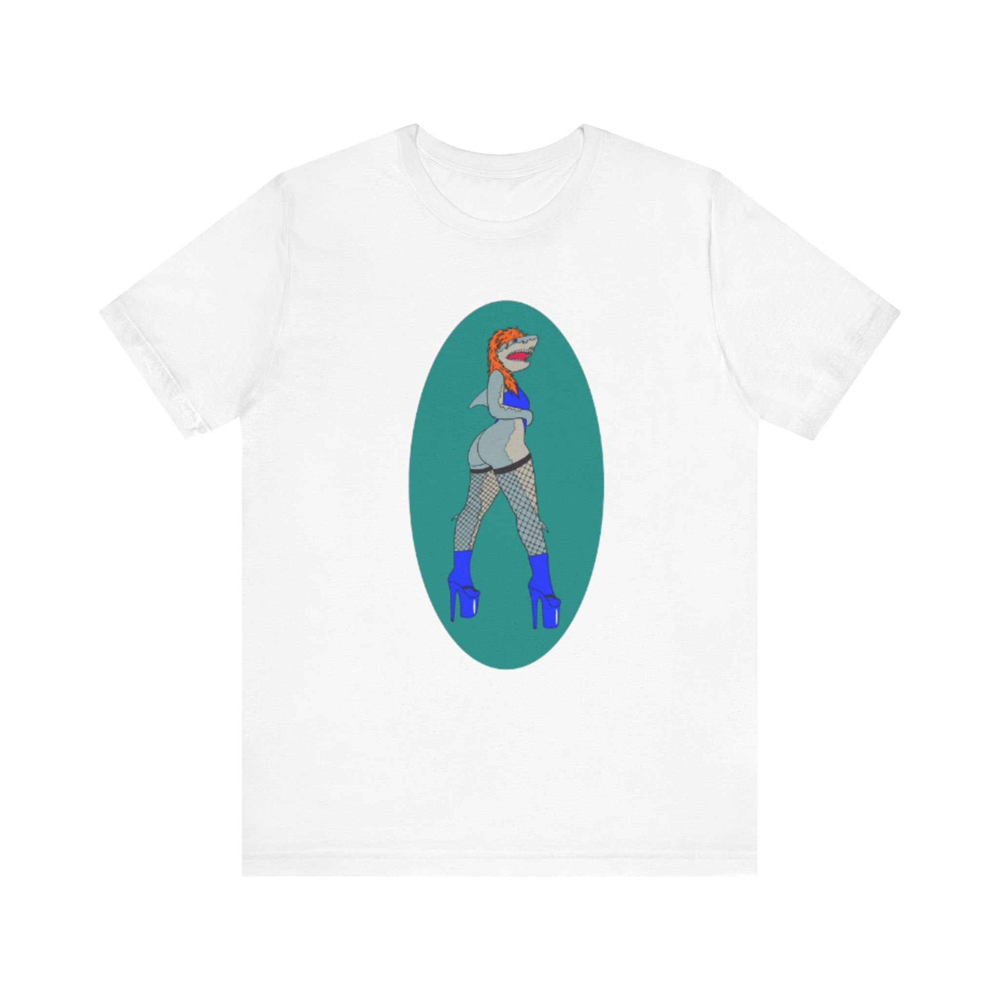 Platform Boot Shark Unisex Jersey Tee