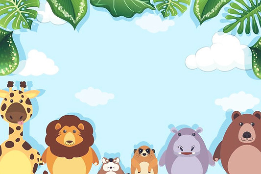 vector-background-template-with-wild-ani