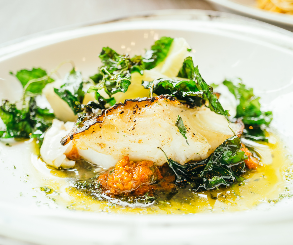 Barramundi with Lemon Butter Sauce