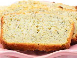 Lemon Poppyseed Chamomile Tea Bread
