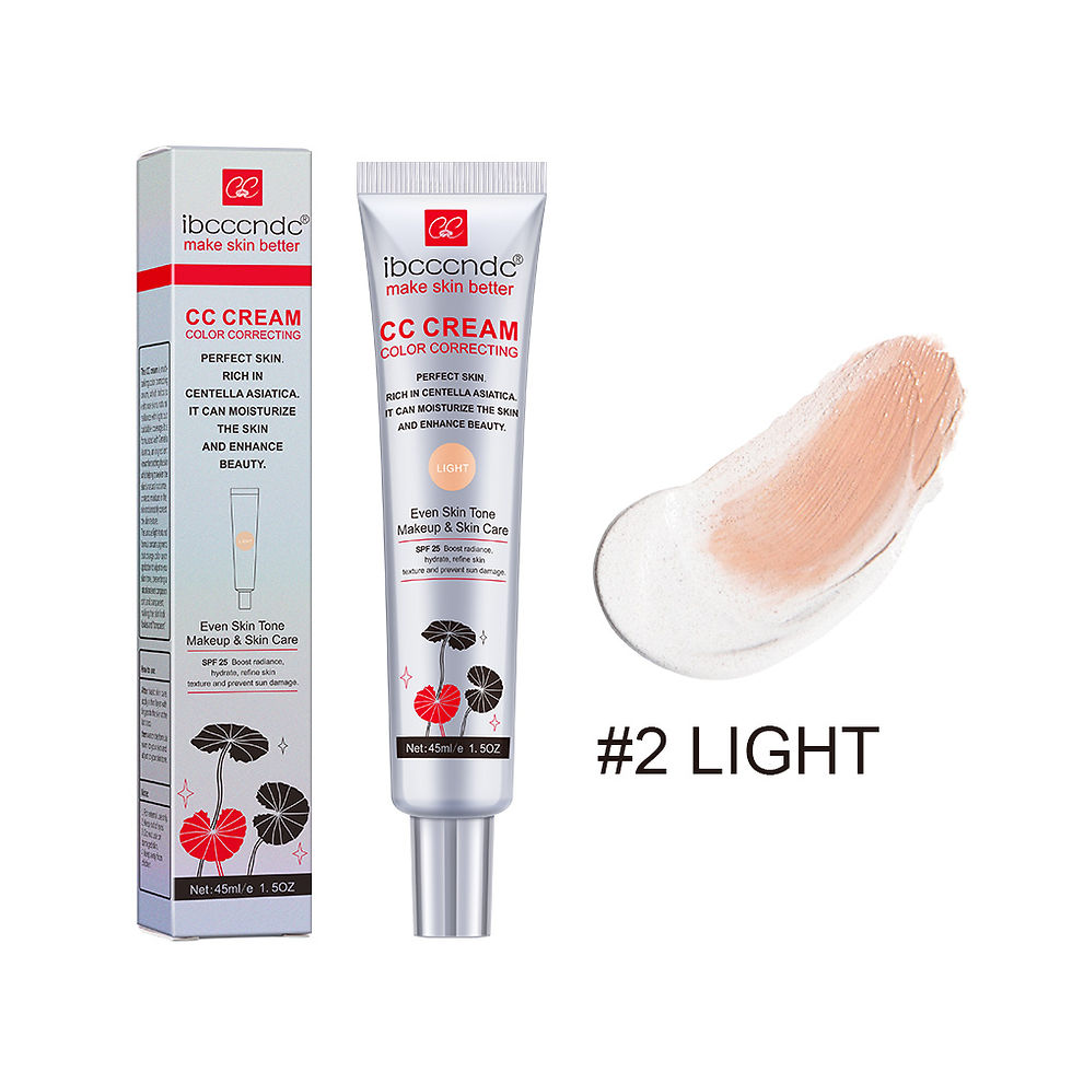 Thumbnail: 45ml Color Correcting CC Cream Facial Centella Asiatica Repair BB Cream Natural 
