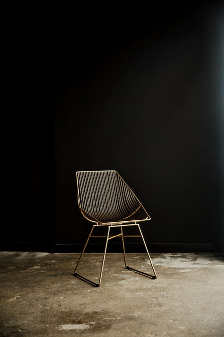 Golden chair