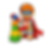 Generated image_ Young superhero stacking colourful blocks.png