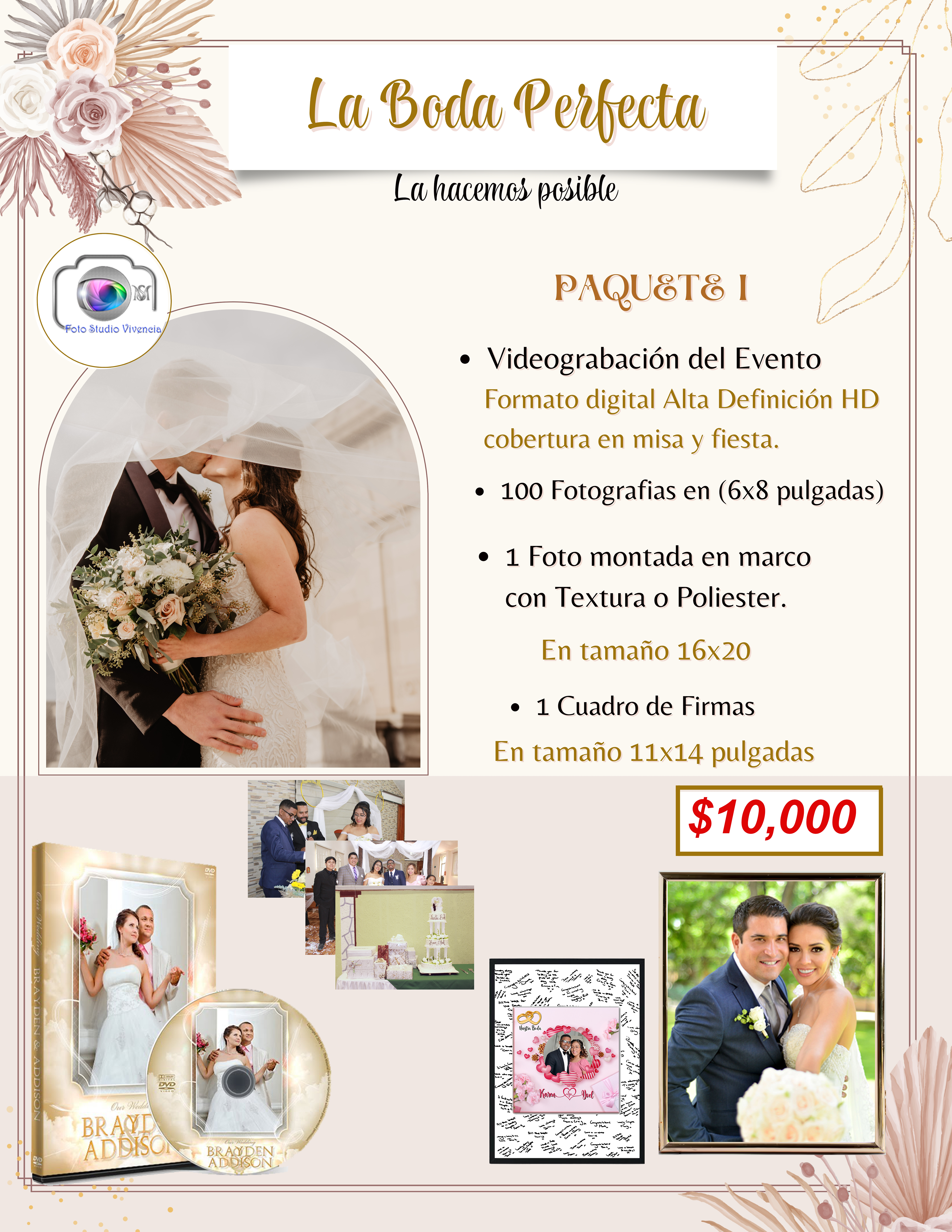 Paquete N°1/Boda